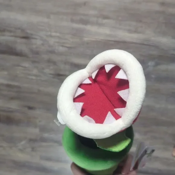 Piranha Plant All Star Plush 9" Super Mario Bros Little Buddy 1594 AC27 - Picture 11 of 11